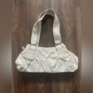Y2k White Shoulder Bag - Classic Soft Tote